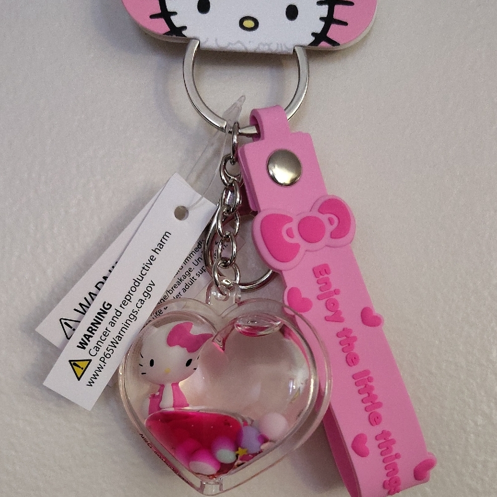 Hello Kitty Pink Keychain